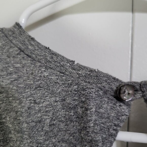 N: PHILANTHROPY Women's SZ XS Distressed Gray Breeze Romper NWT - Picture 9 of 12